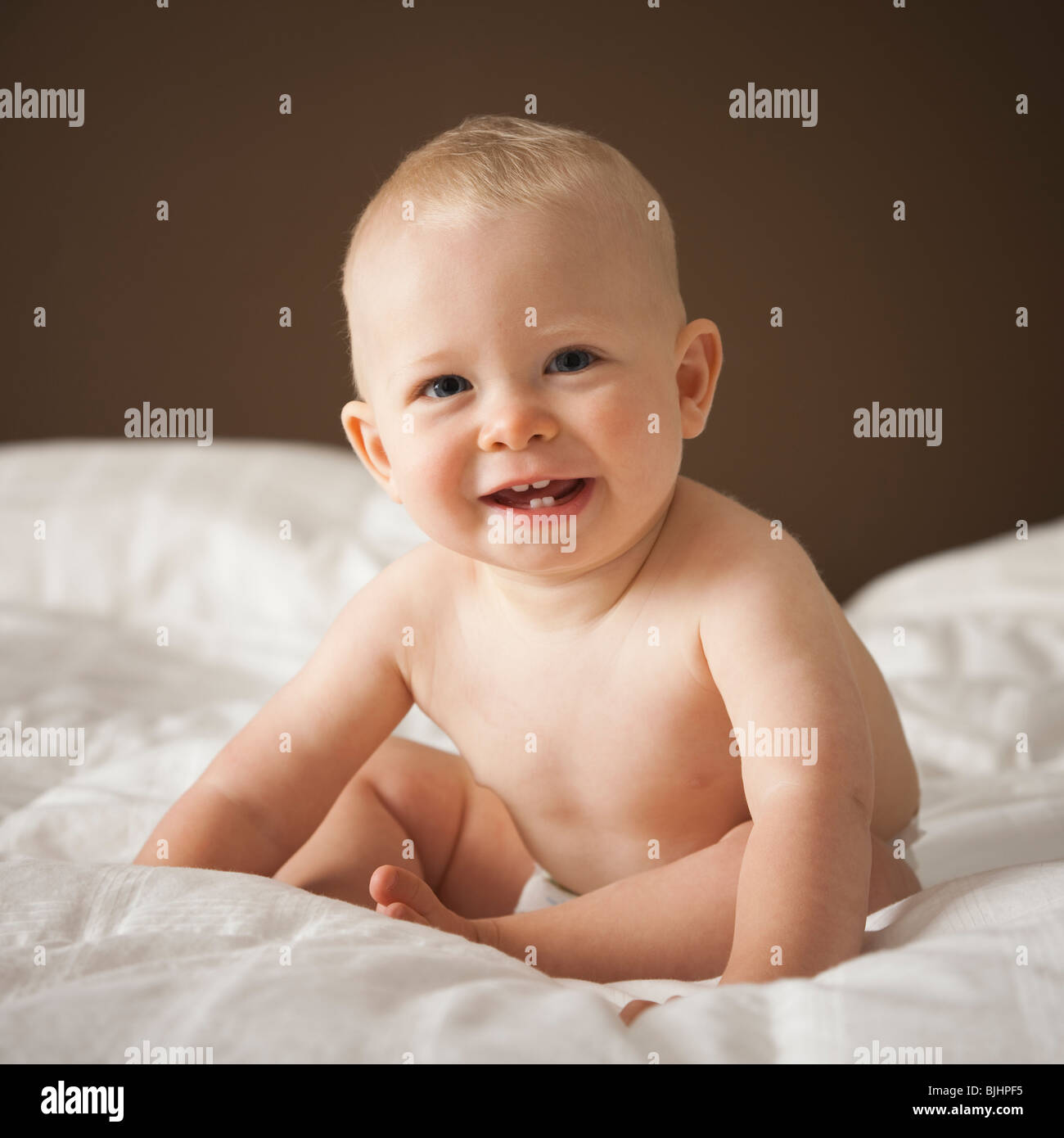 Ritratto di un bambino Foto Stock