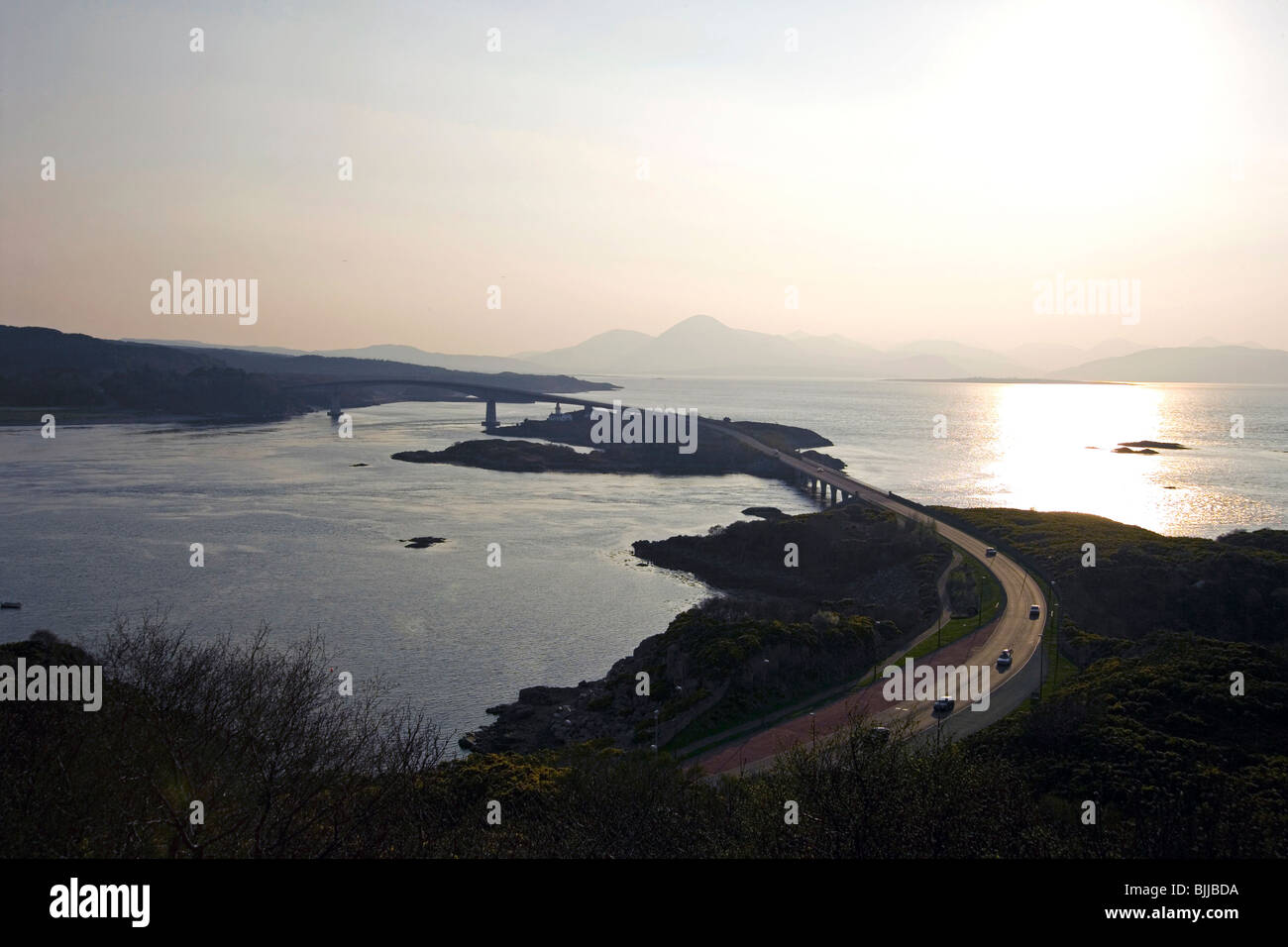 Il ponte stradale di Skye a Kyle of Lochalsh Foto Stock