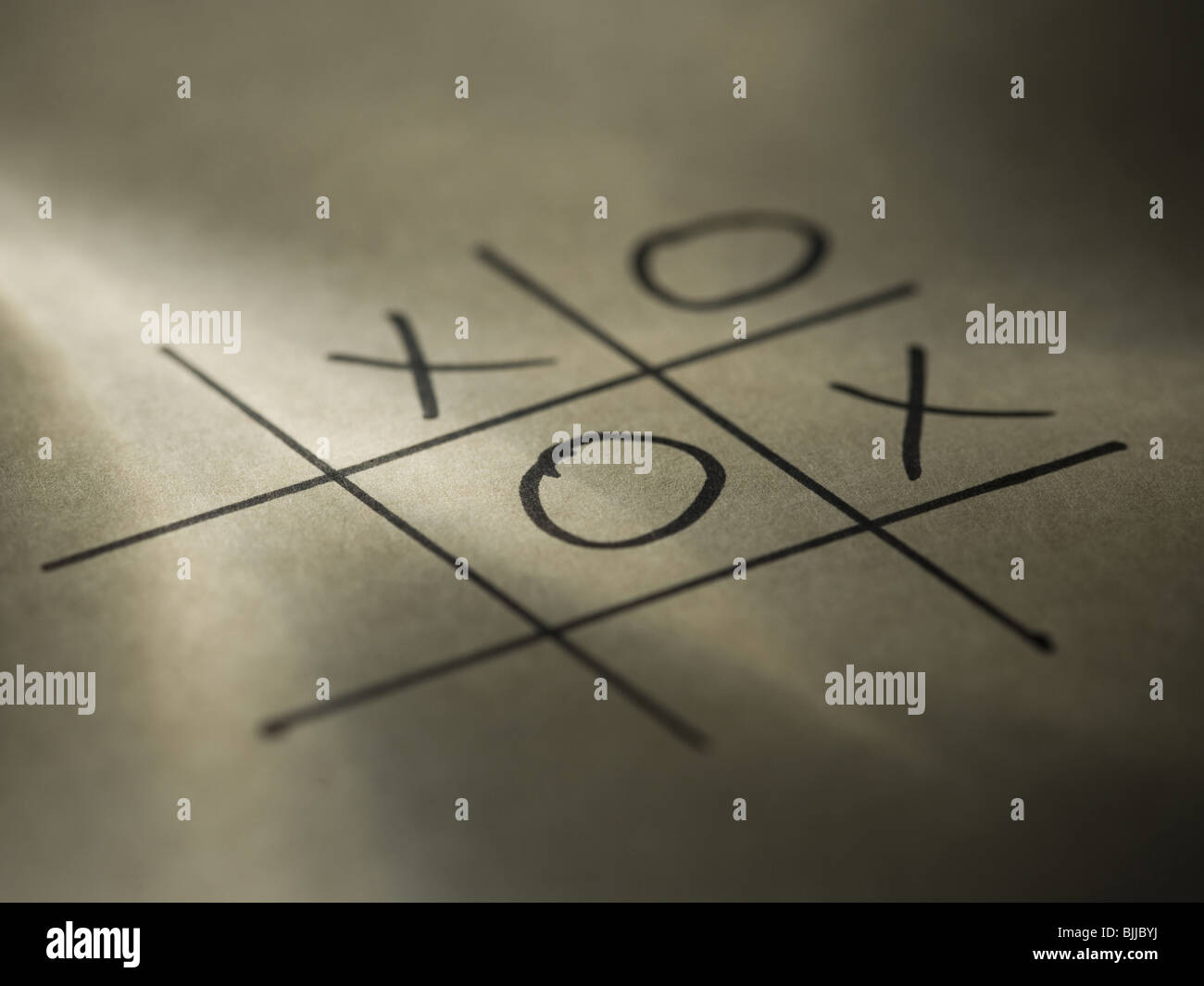 Punta di tic tac Foto Stock