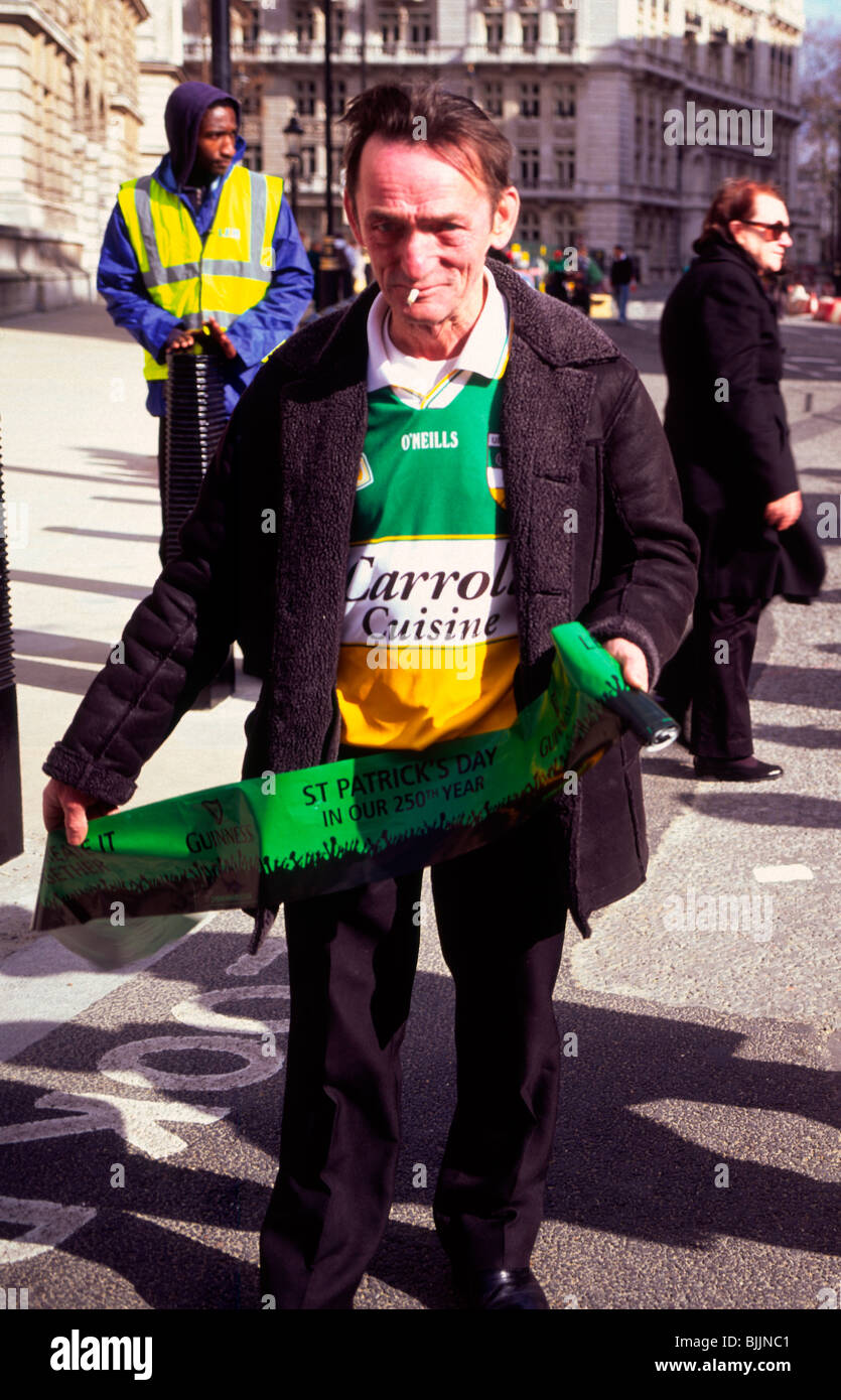 Il giorno di san patrizio Londra 2010 Foto Stock