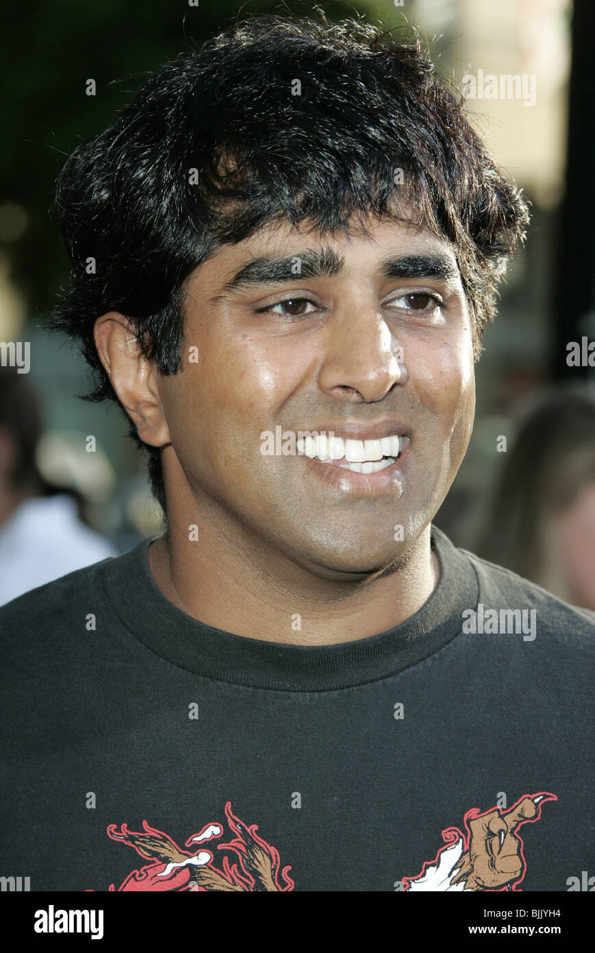 JAY CHANDRASEKHAR duchi di Hazzard WORLD PR GRUMANN DEL TEATRO CINESE DI HOLLYWOOD LOS ANGELES STATI UNITI D'AMERICA 28 Luglio 2005 Foto Stock