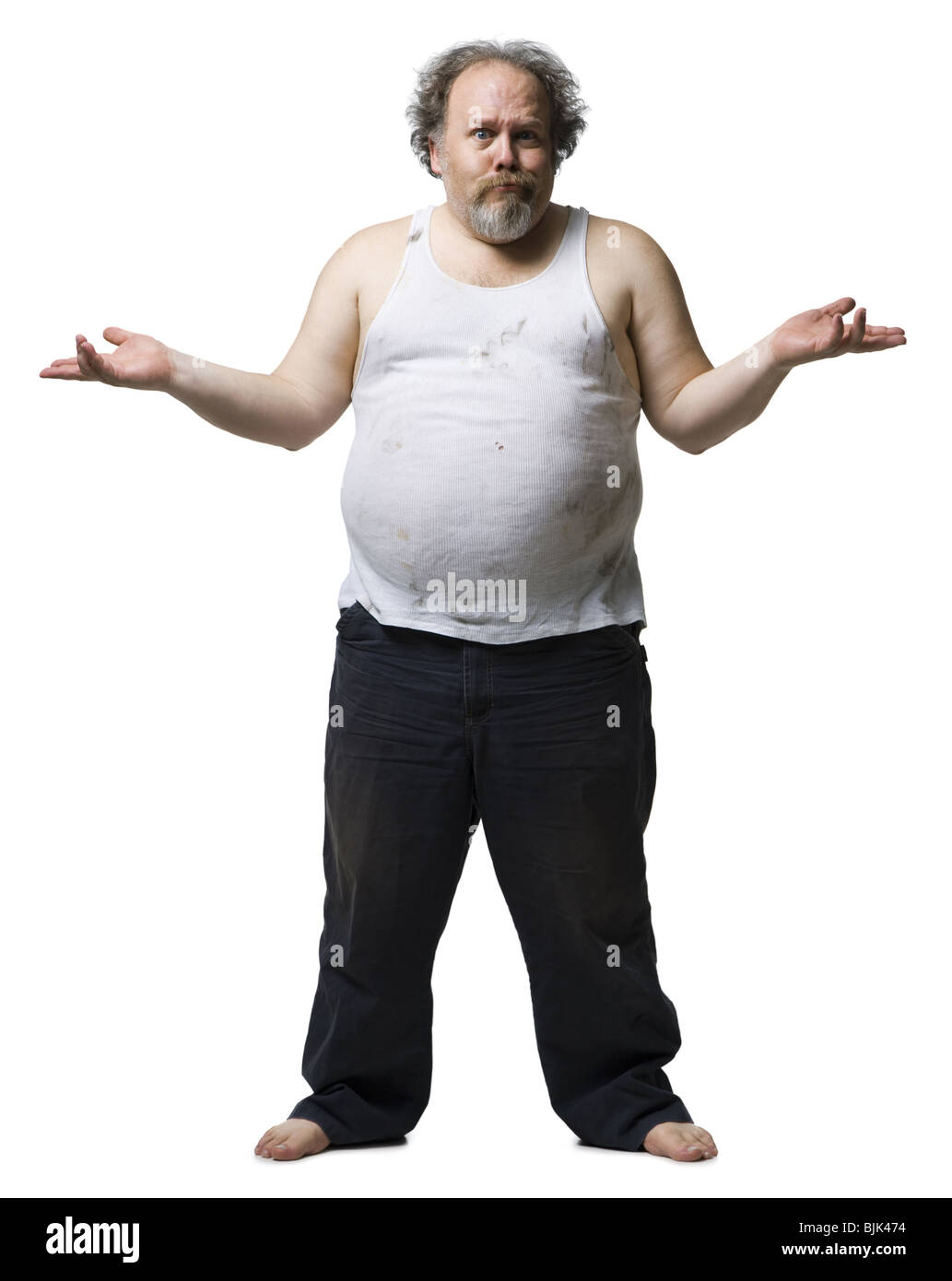 Very fat man Immagini senza sfondo e Foto Stock ritagliate - Alamy