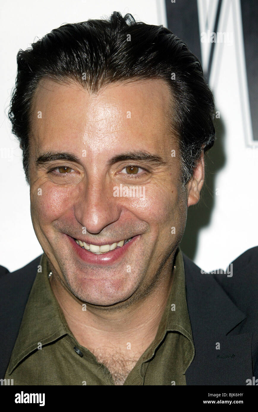 ANDY GARCIA L UOMO DA ELYSIAN FIELDS PREM Egyptian Theatre Hollywood LOS ANGELES STATI UNITI D'AMERICA 23 Settembre 2002 Foto Stock