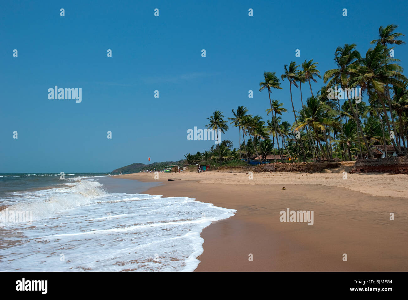 Anjuna Beach, Goa, India Foto Stock