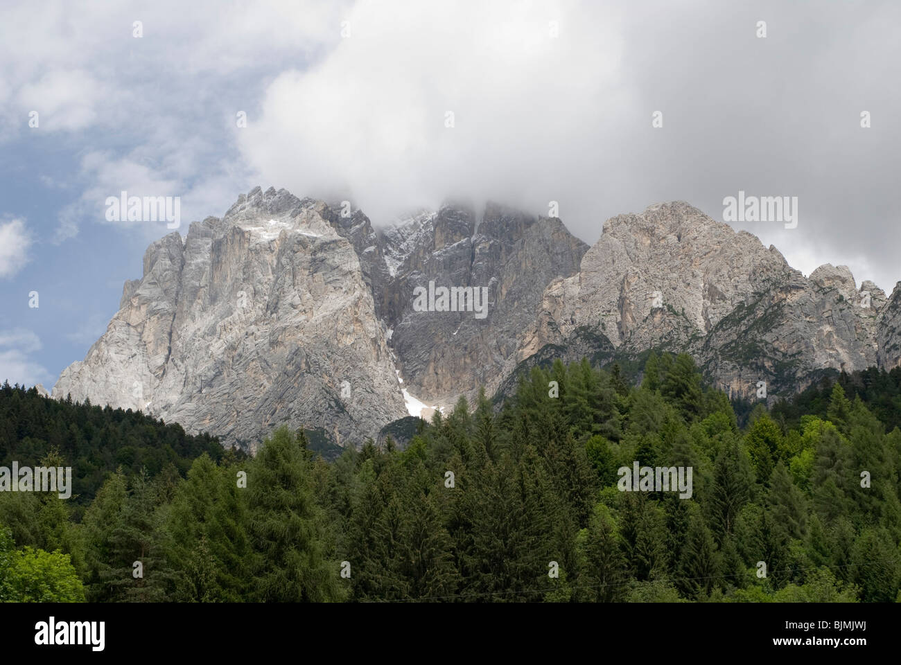 Italien, Alpen bei Cortina d'Ampezzo, Dolomiten | Italia, le Alpi vicino a Cortina d'Ampezzo, Dolomit Foto Stock