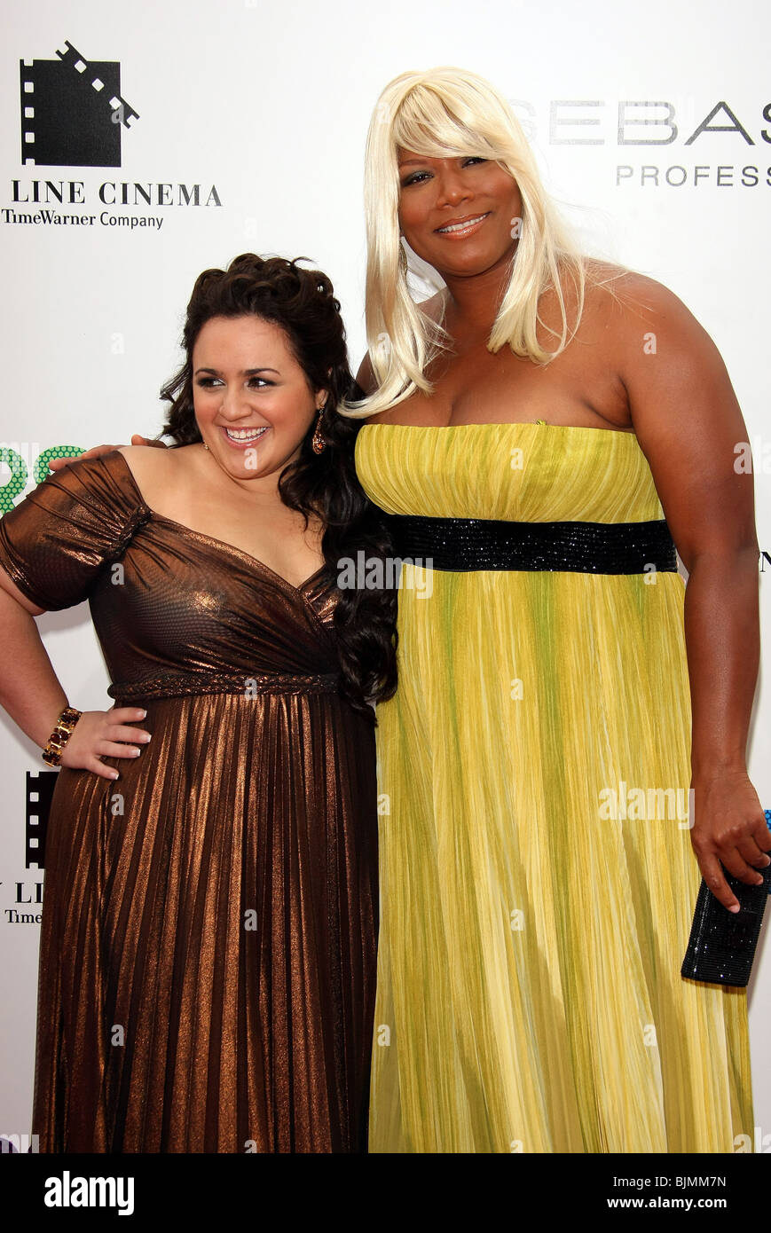 NIKKI BLONSKY e Queen Latifah HAIRSPRAY LOS ANGELES PREMIERE WESTWOOD LOS ANGELES STATI UNITI D'AMERICA 10 Luglio 2007 Foto Stock