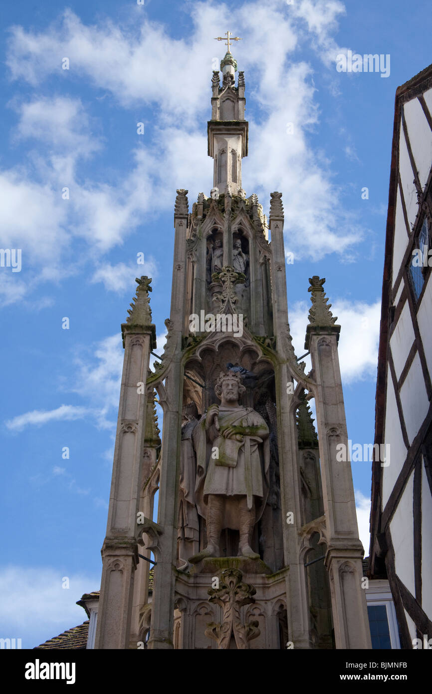 Città cross o Buttercross, Winchester, Hampshire, Inghilterra. Foto Stock