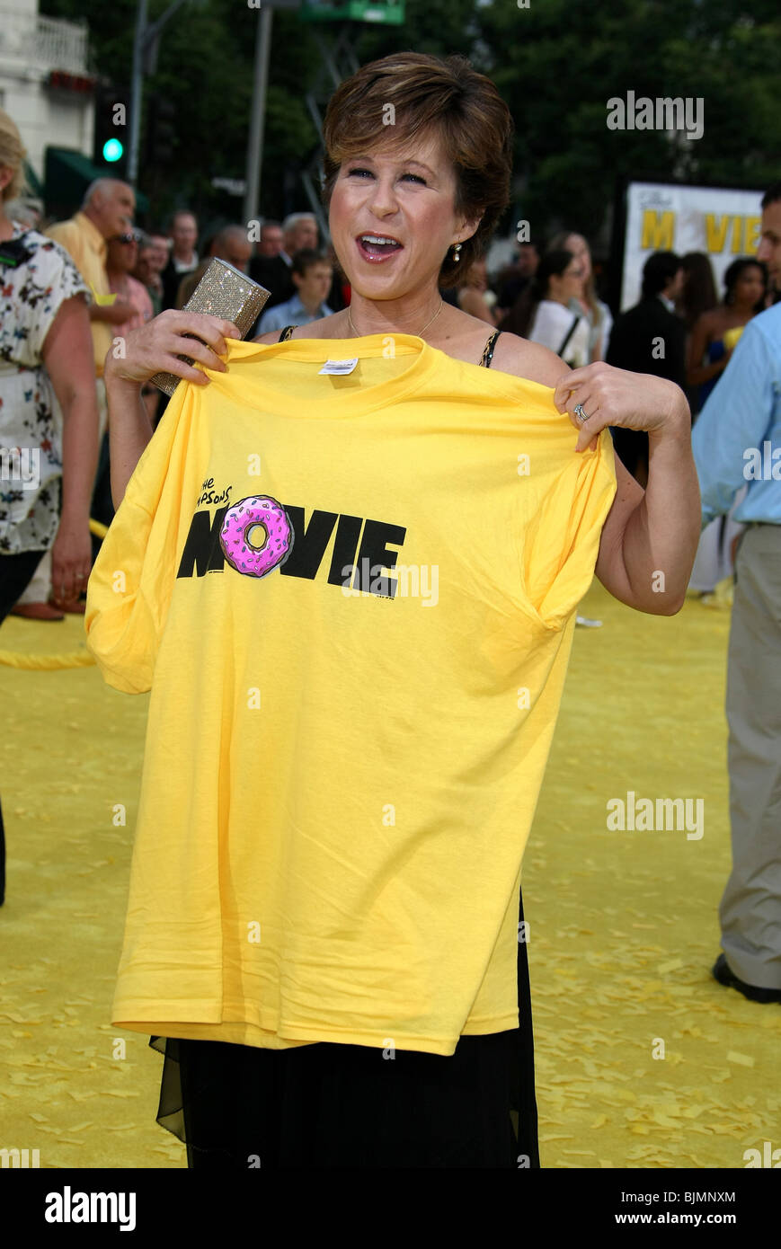 YEARDLEY SMITH THE SIMPSONS MOVIE PREMIERE WESTWOOD LOS ANGELES STATI UNITI D'AMERICA 24 Luglio 2007 Foto Stock