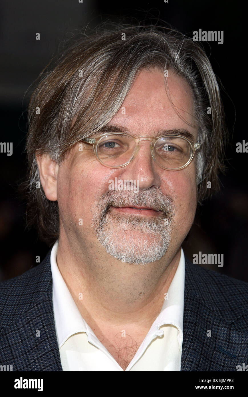 MATT GROENING I Simpson - IL FILM PREMIERE WESTWOOD LOS ANGELES STATI UNITI D'AMERICA 24 Luglio 2007 Foto Stock