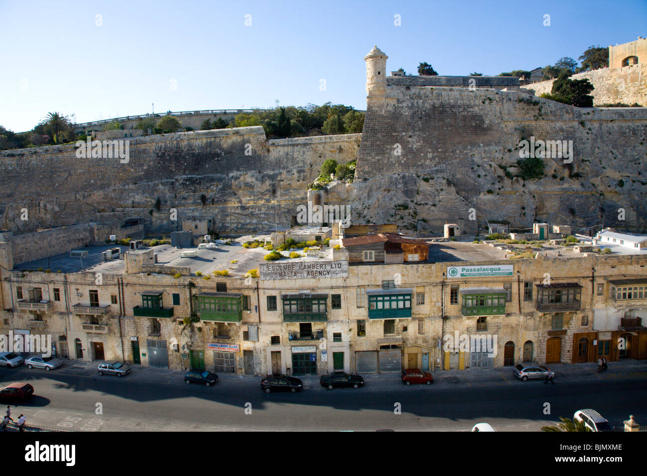 Una vista panoramica di Malta Foto Stock