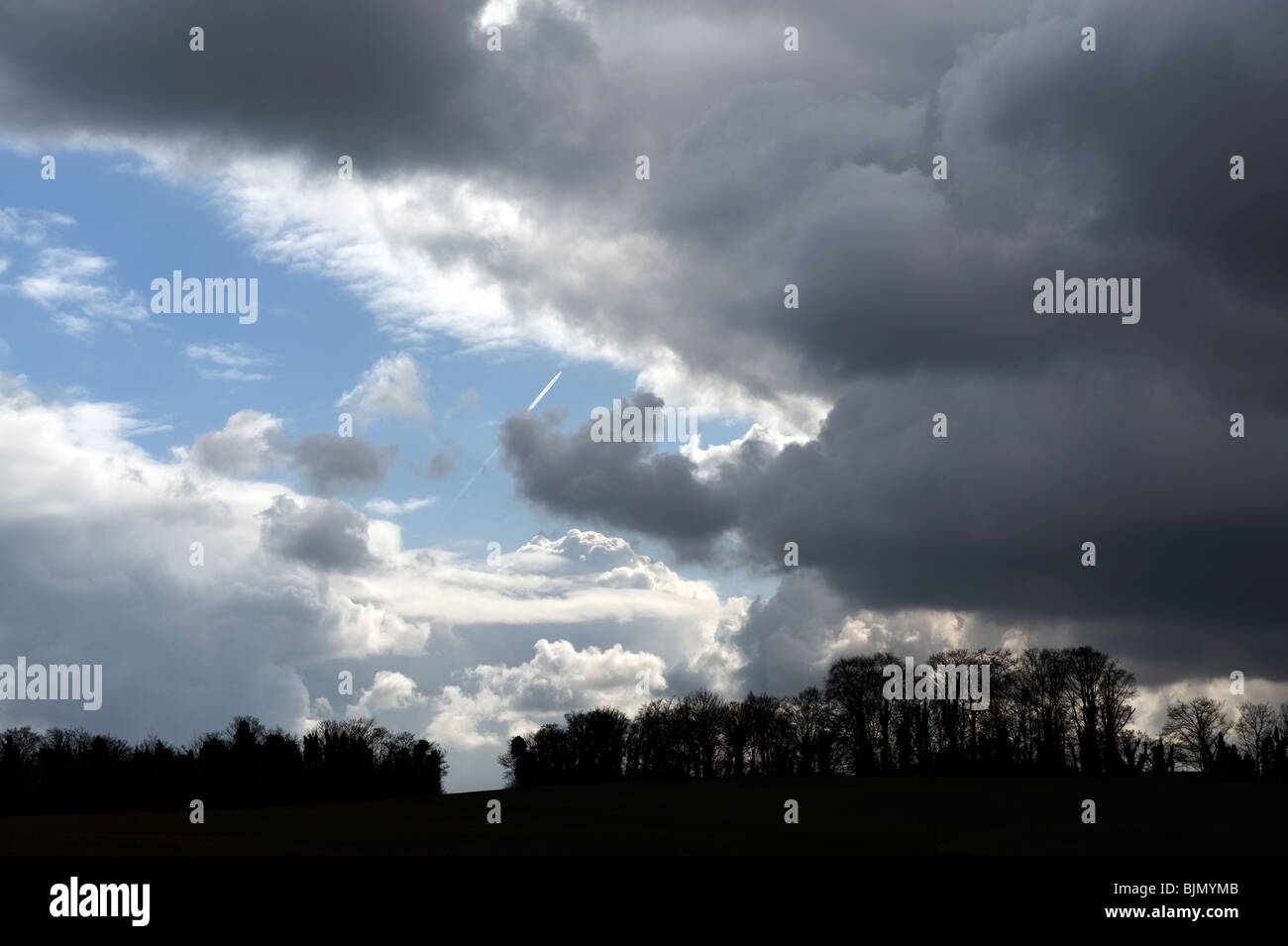 Gog Magog Hills, Cambridgeshire. Foto Stock