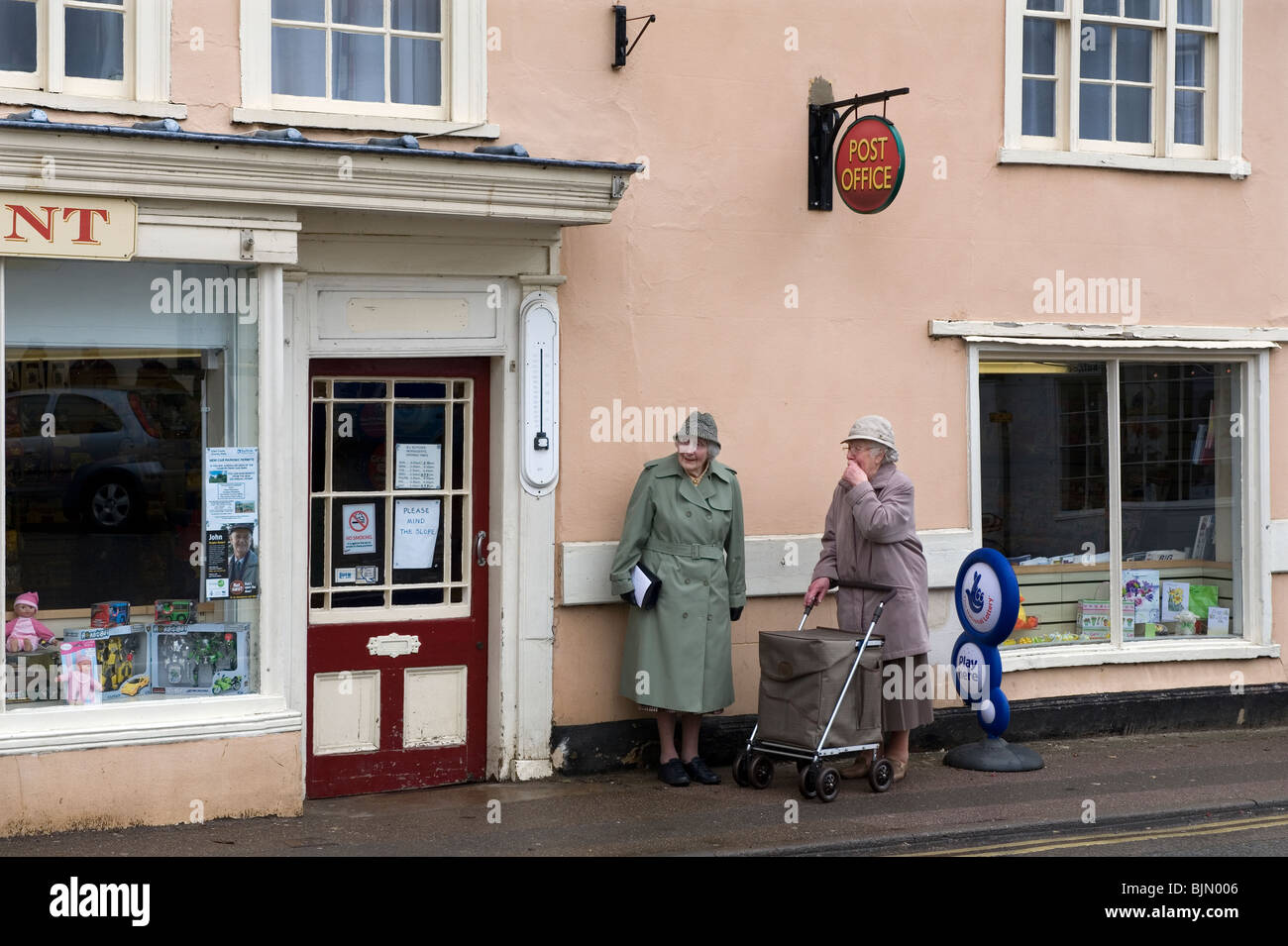 Il villaggio di Chiara nel Suffolk, Inghilterra, Regno Unito. La quintessenza dell'Inghilterra centrale Foto Stock