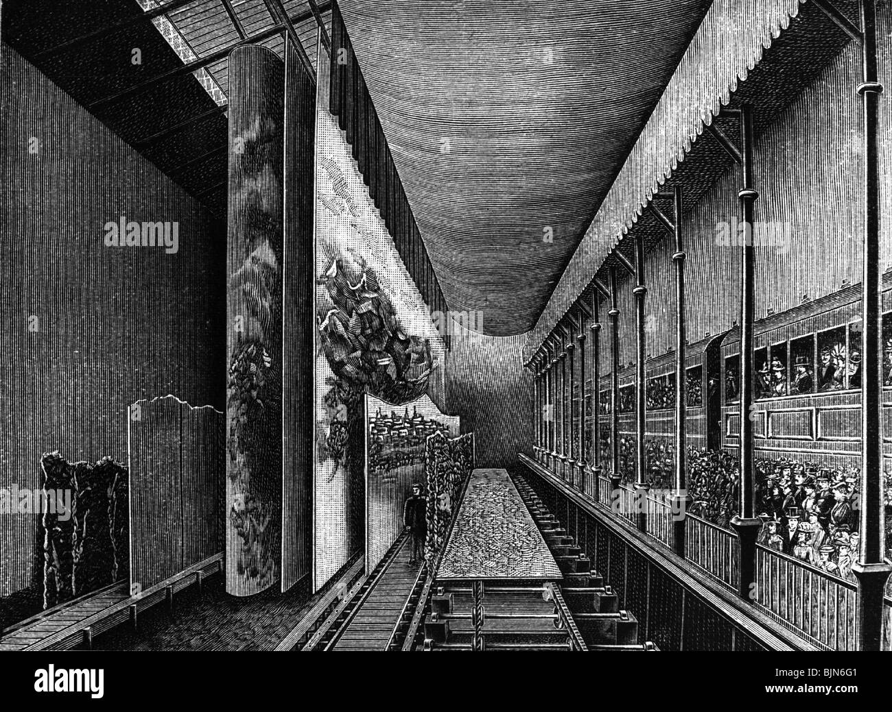 mostre, esposizione mondiale, 1900, Foto Stock
