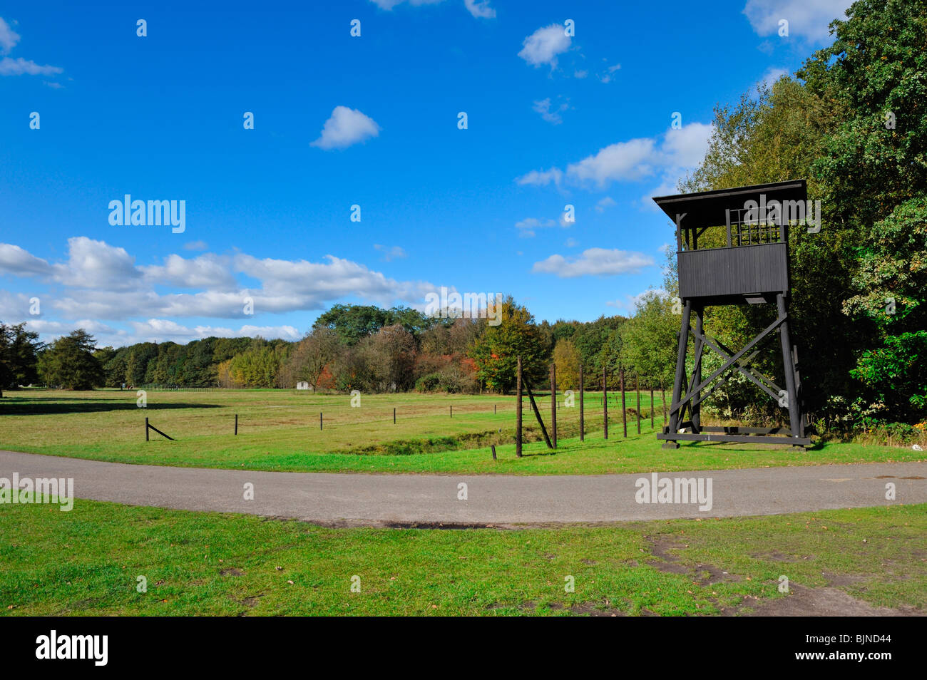 Di westerbork campo di concentramento memorial paesi bassi olanda Foto Stock