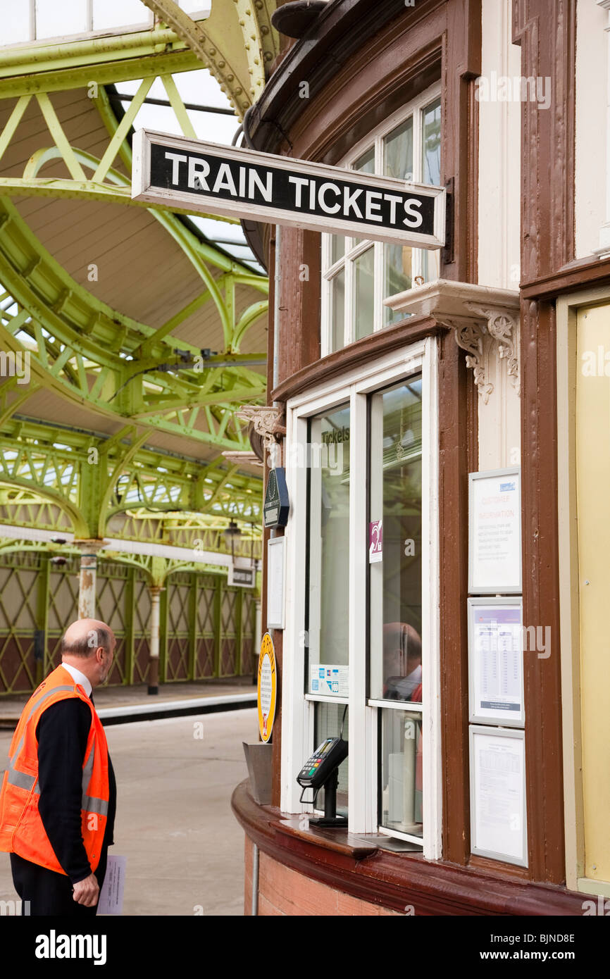 Wemyss Bay stazione ferroviaria, Scozia Foto Stock