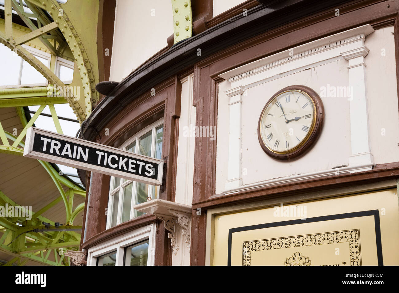 Wemyss Bay stazione ferroviaria, Scozia Foto Stock