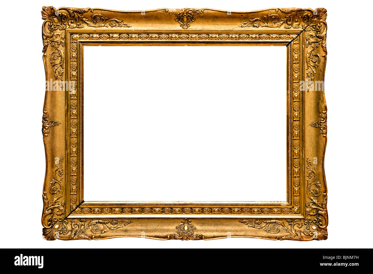 Dorare cornice immagine Foto Stock