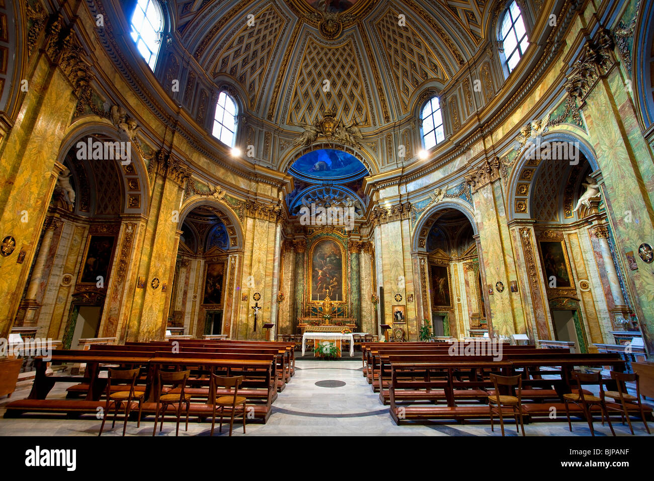 Chiesa della Santissima Trinità degli spagnoli, roma Foto Stock