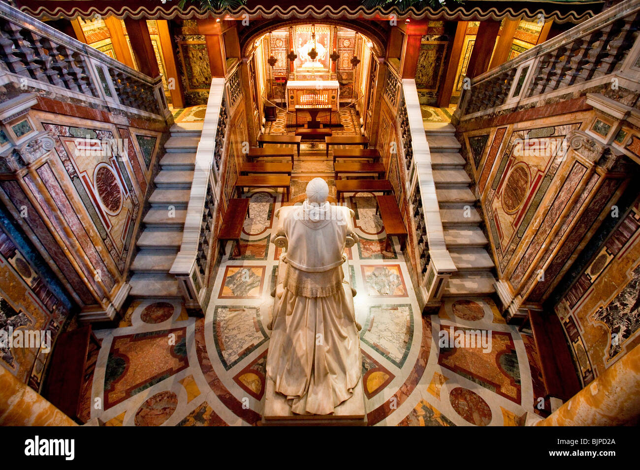 Basilica di Santa Maria Maggiore, Roma Foto Stock