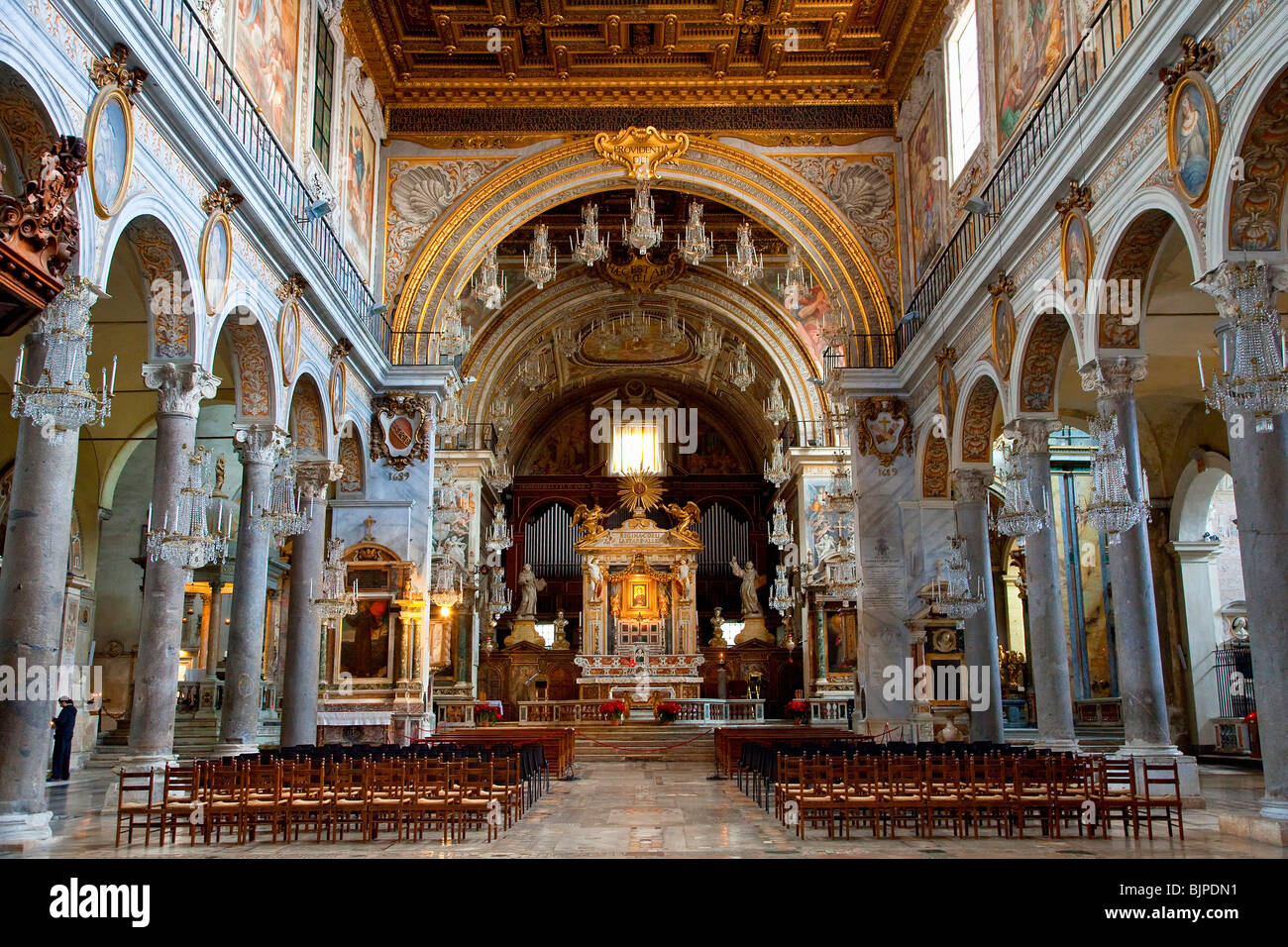 Basilica di Santa Maria in Aracoeli, Roma Foto Stock