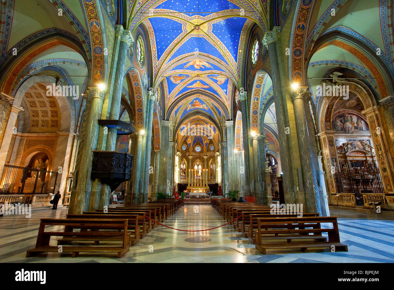 Santa Maria Sopra Minerva Basilica, Roma, Italia Foto Stock