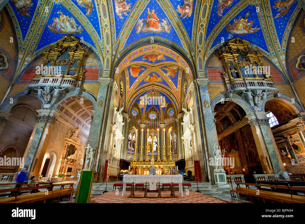 Santa Maria Sopra Minerva Basilica, Roma, Italia Foto stock - Alamy