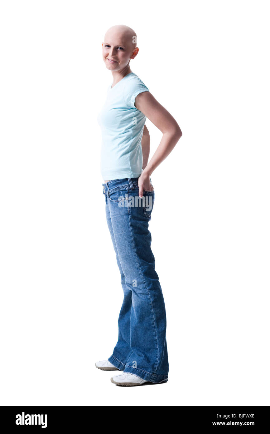 Sopravvissuto al cancro Foto Stock