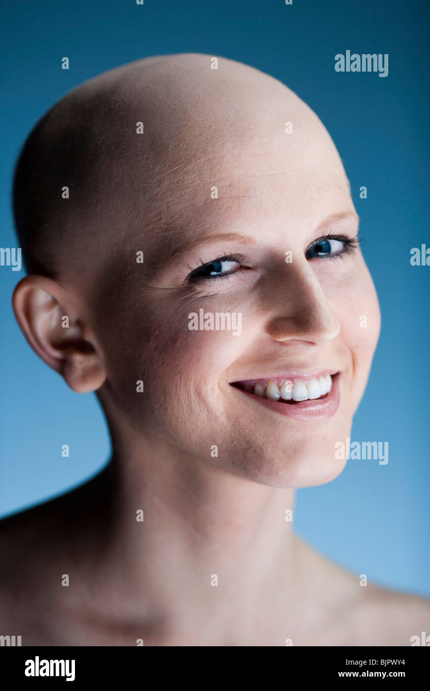 Sopravvissuto al cancro Foto Stock