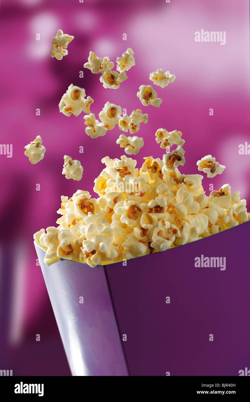 Pop corn cibo foto Foto Stock