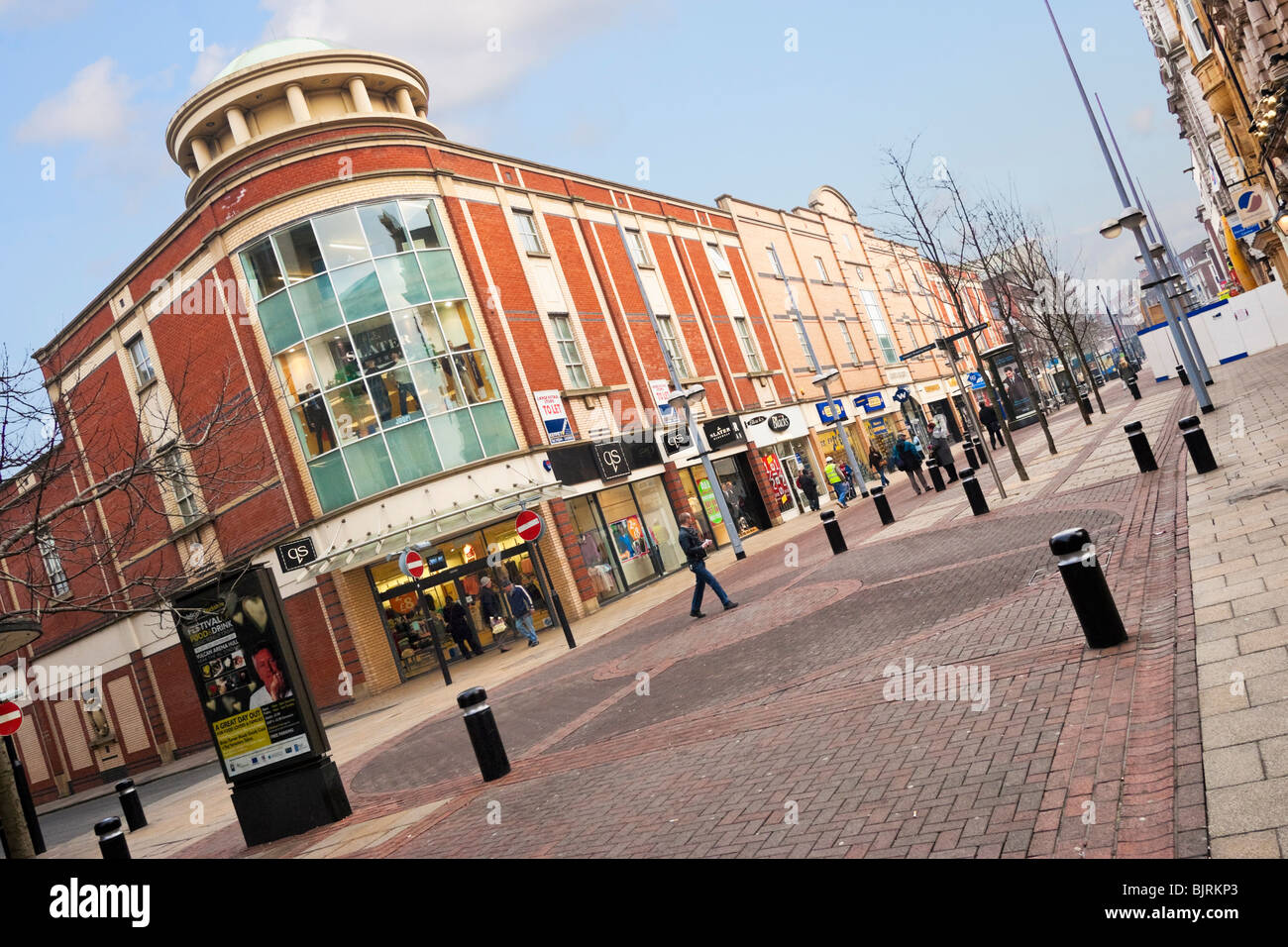 Hull, Regno Unito - Jameson Street nel centro della città, East Yorkshire, Inghilterra, Regno Unito Foto Stock