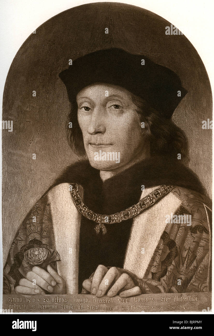 Enrico VII, c1505 (1902). Artista: sconosciuto Foto Stock
