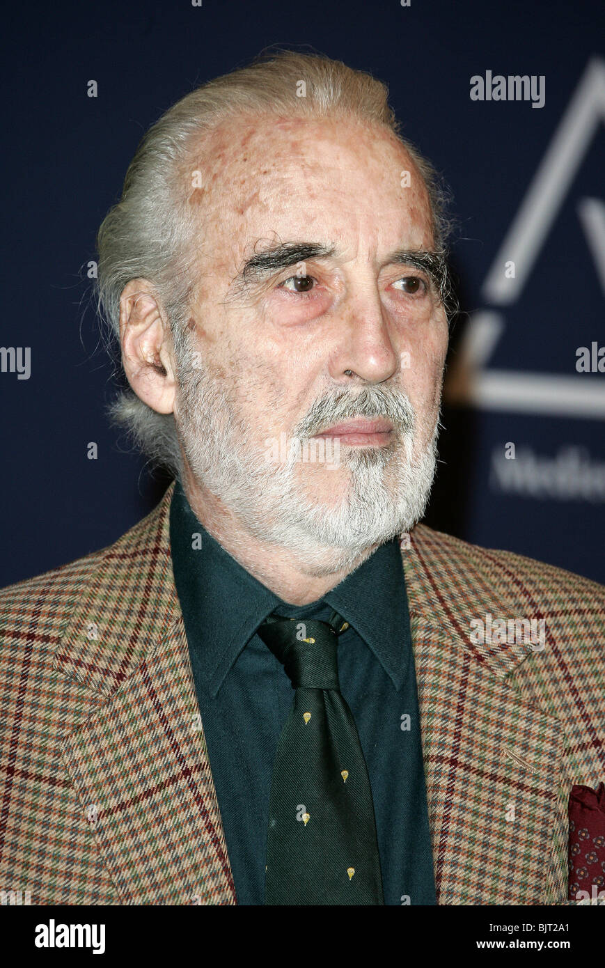 CHRISTOPHER LEE EDIZIONE DEL FESTIVAL DEL CINEMA DI BERLINO 2005 BERLINO GERMANIA 13 Febbraio 2005 Foto Stock