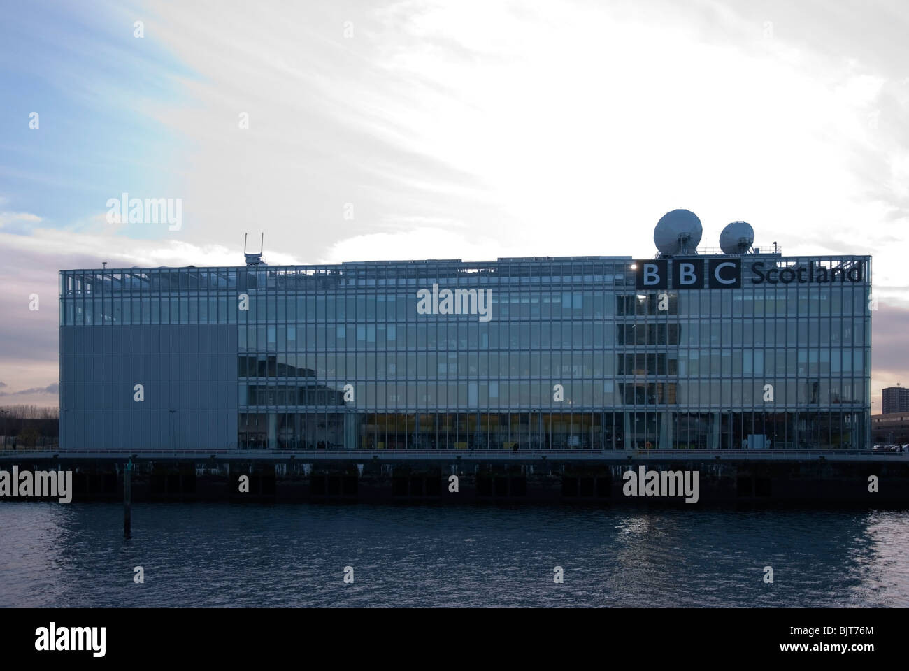 BBC Scotland sede Pacific Quay Glasgow Foto Stock