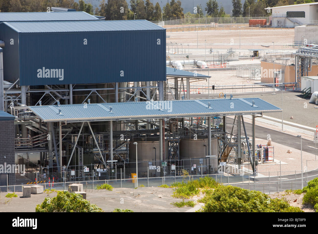 Un nuovo multi milioni $ di impianti di desalinazione a Sydney in Australia, tali investimenti è sempre più essenziale per la lotta contro la siccità. Foto Stock