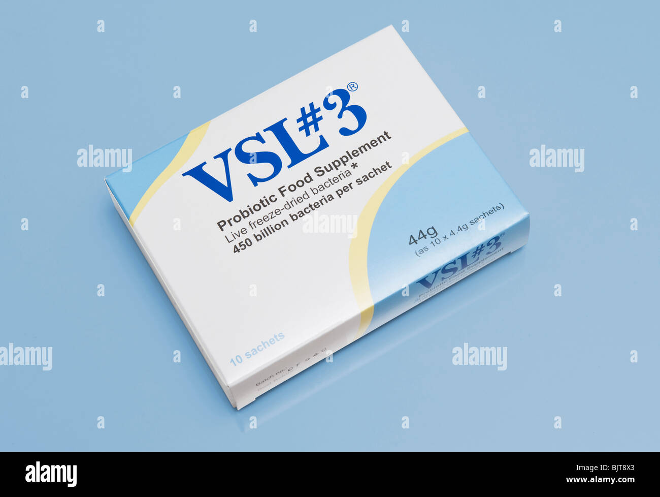 Scatola di imballaggio per la VSL#3 (VSL 3). Una batteri di acido lattico probiotico di integratore alimentare Foto Stock