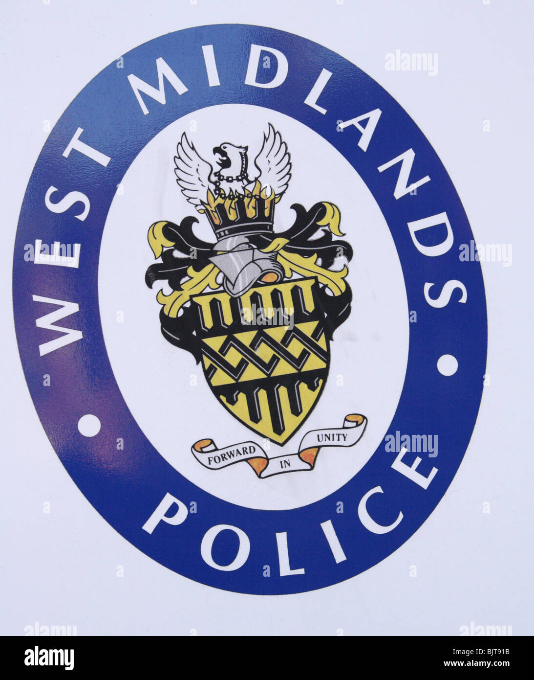 West Midlands cantare di polizia, Birmingham, Gran Bretagna 2010 Foto Stock