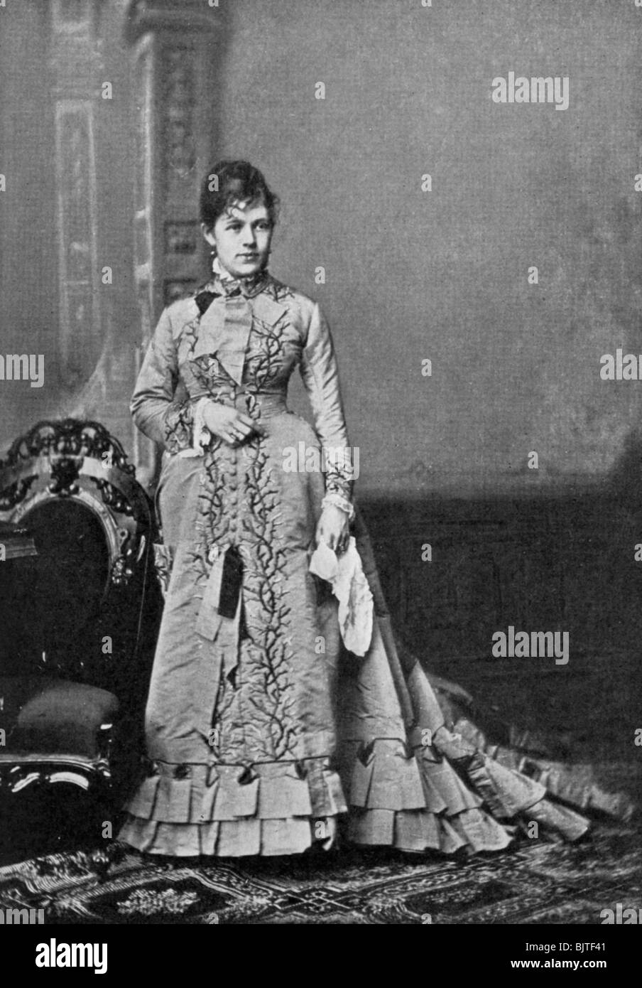 Nellie Grant Sartoris, figlia di Ulisse S Concessione del XIX secolo (1908). Artista: sconosciuto Foto Stock