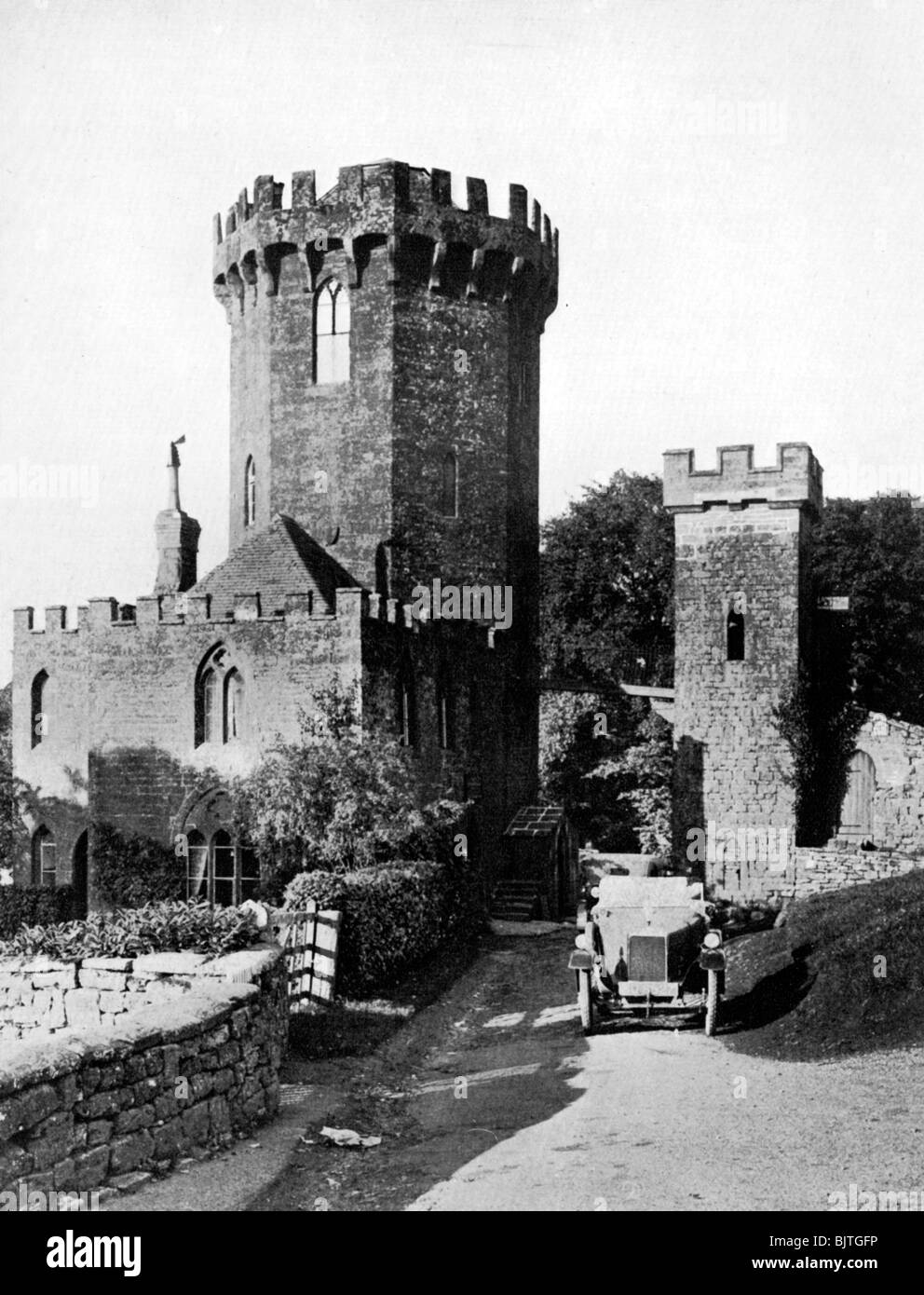 Torre Radway, Edge Hill, Warwickshire, 1924-1926.Artista: HJ Smith Foto Stock