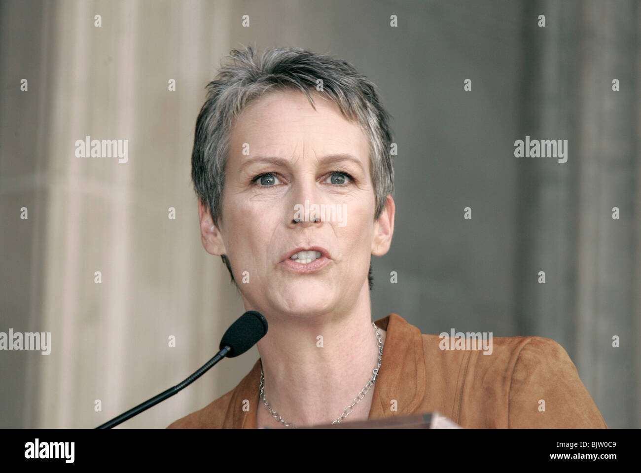 JAMIE LEE CURTIS TIM ALLEN WALK OF FAME HOLLYWOOD LOS ANGELES STATI UNITI D'AMERICA 19 Novembre 2004 Foto Stock