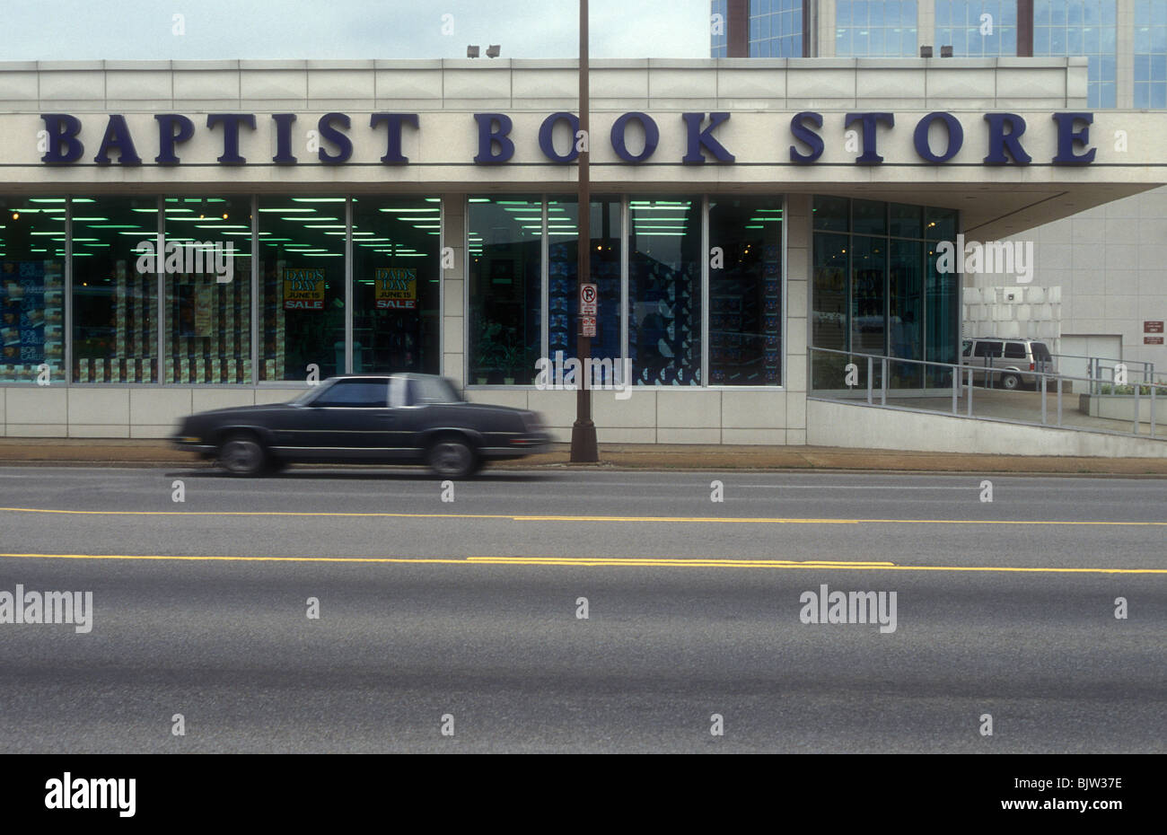 Battista Book shop in Nashville Tenessee USA Foto Stock