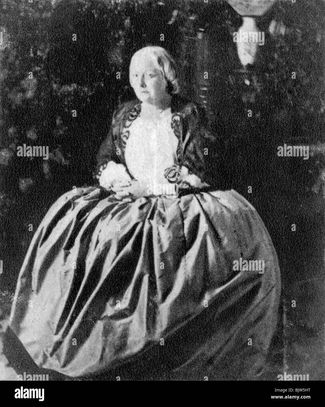 Juliette Drouet, attrice francese e maestra di Victor Hugo, xix secolo. Artista: sconosciuto Foto Stock
