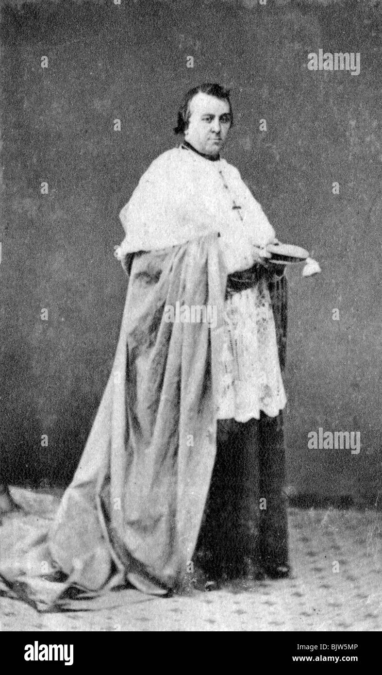 Charles Lavigerie, assistere francese, 1869. Artista: sconosciuto Foto Stock