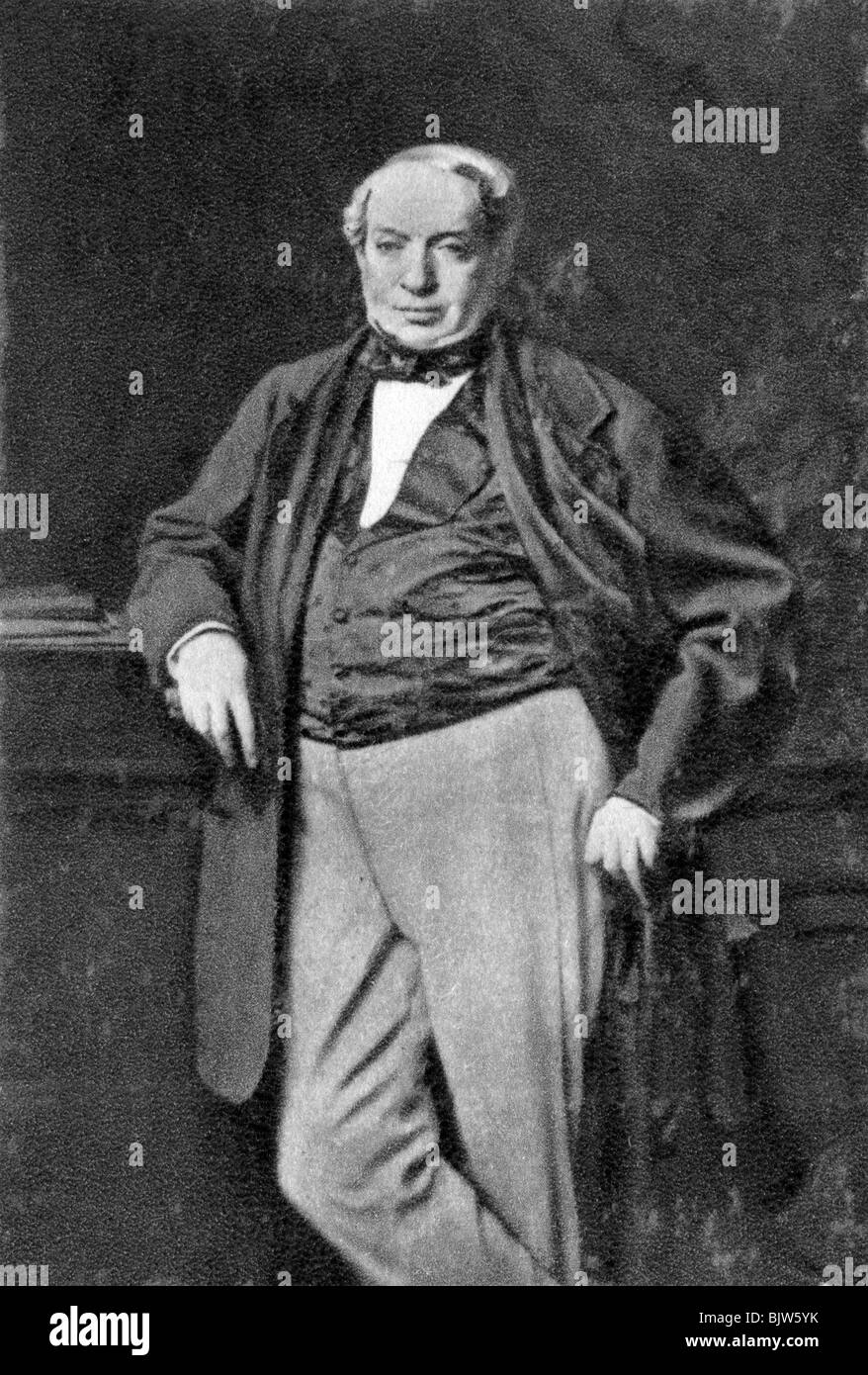 Il barone James de Rothschild, 1867. Artista: sconosciuto Foto Stock