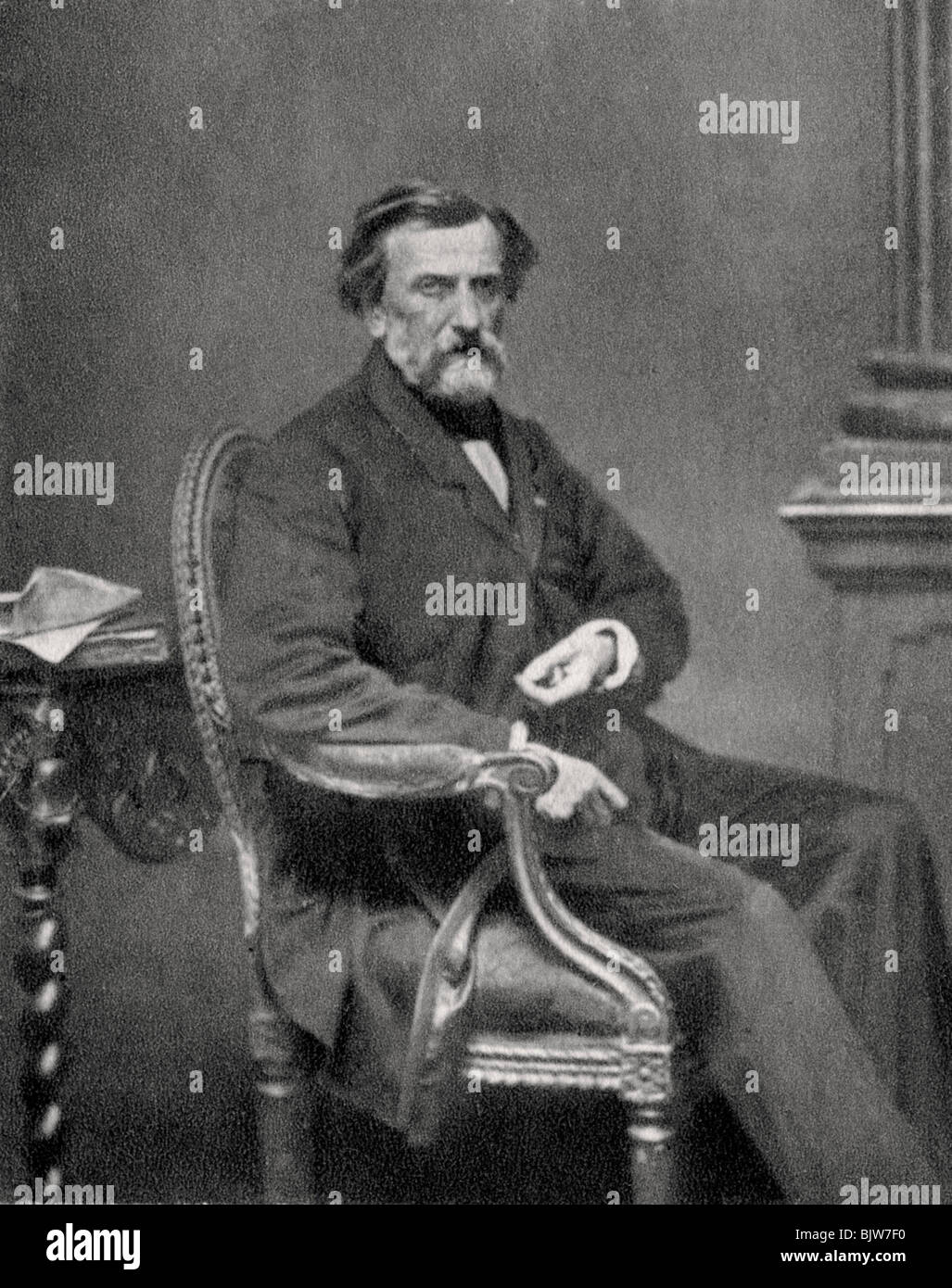 Ambroise Thomas, francese opera compositore, 1889. Artista: sconosciuto Foto Stock