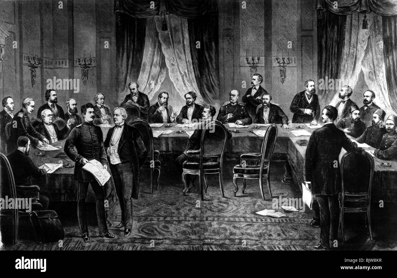 Politica, conferenze, congresso di Berlino, 1878, Foto Stock