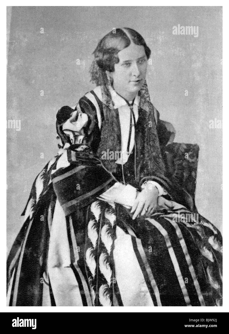 Rachel, attrice francese, c1845-1858. Artista: sconosciuto Foto Stock