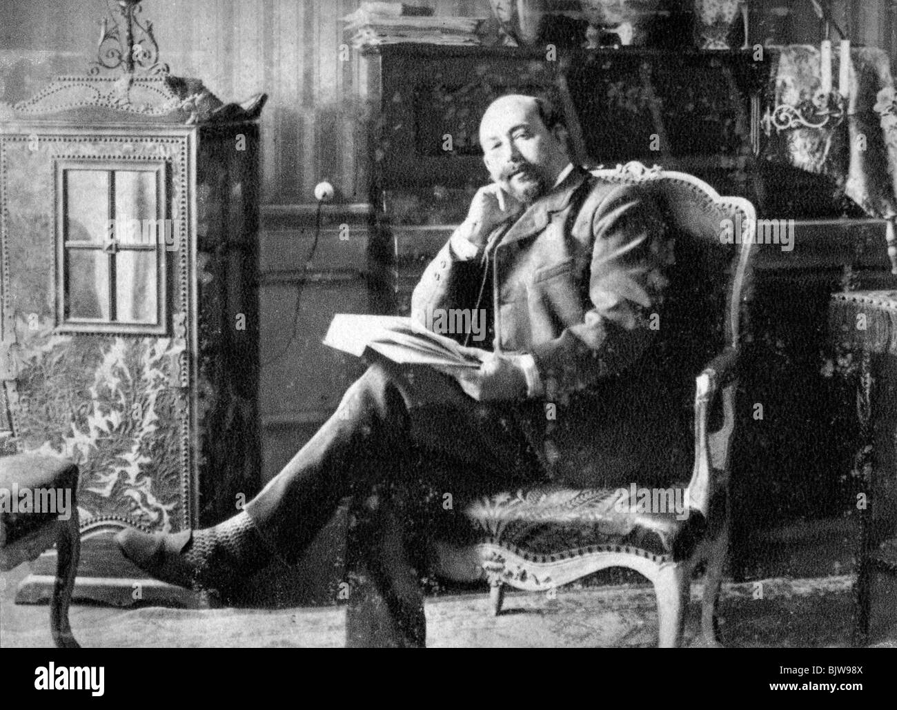 Alfred Capus, giornalista francese e drammaturgo, 1915. Artista: sconosciuto Foto Stock