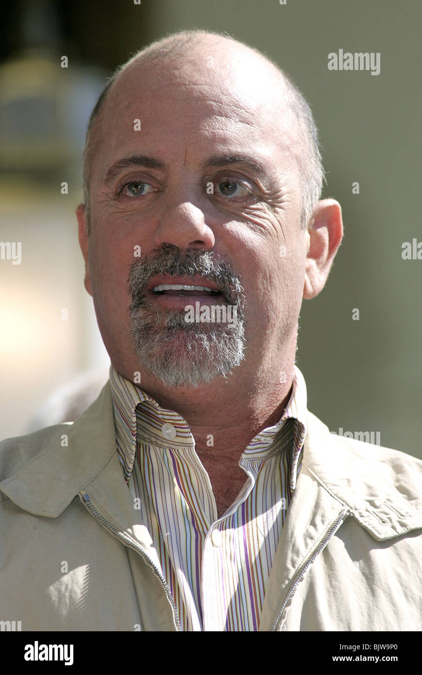 BILLY JOEL BILLY JOEL Hollywood Walk di Hollywood Walk of Fame HOLLYWOOD LOS ANGELES STATI UNITI D'AMERICA 20 Settembre 2004 Foto Stock