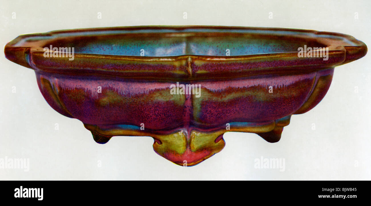 Bulbo-bowl, cinese Song Dynasty, 960-1279 (1925). Artista: sconosciuto Foto Stock
