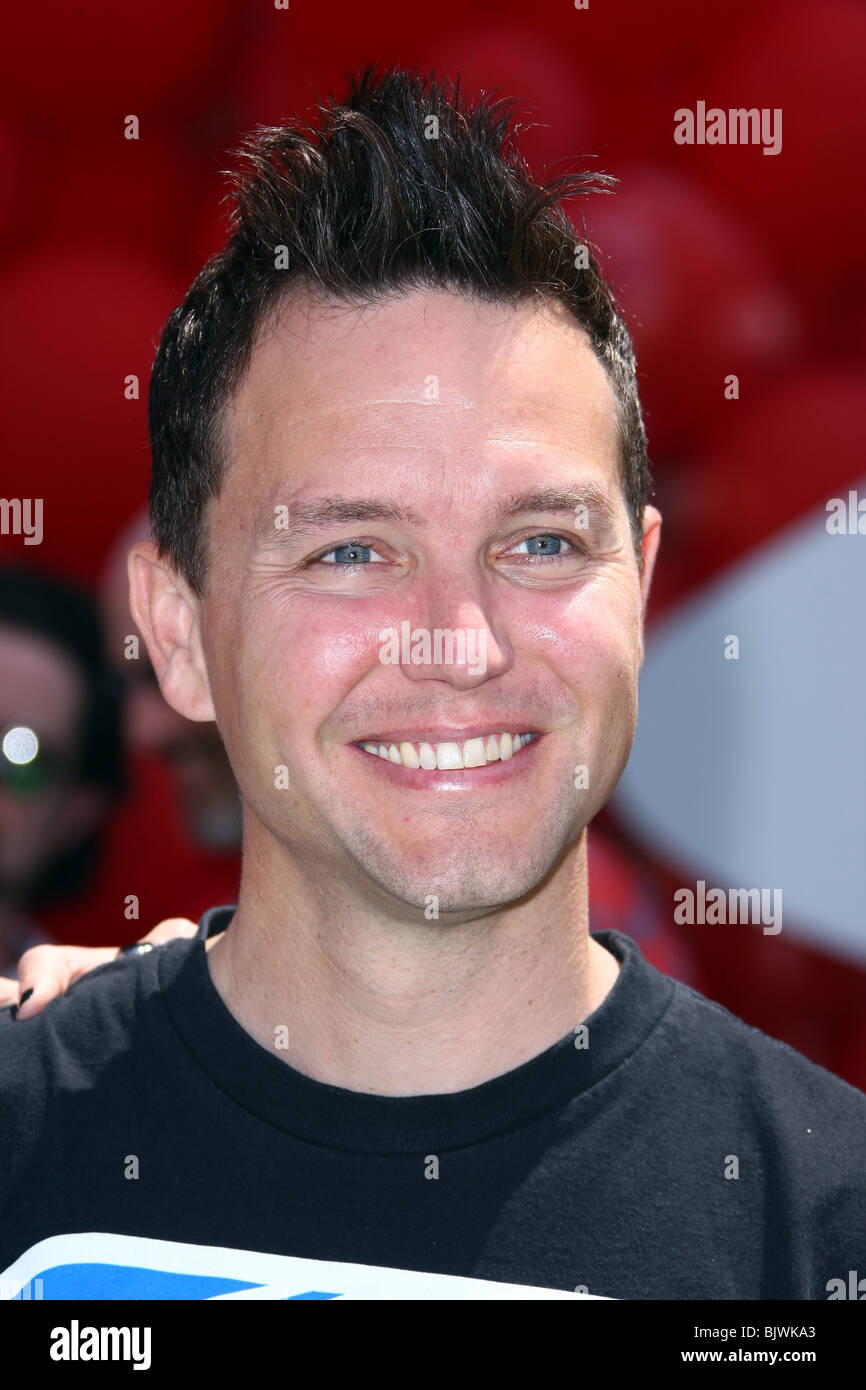 MARK HOPPUS UP WORLD PREMIERE HOLLYWOOD Los Angeles CA USA 16 Maggio 2009 Foto Stock